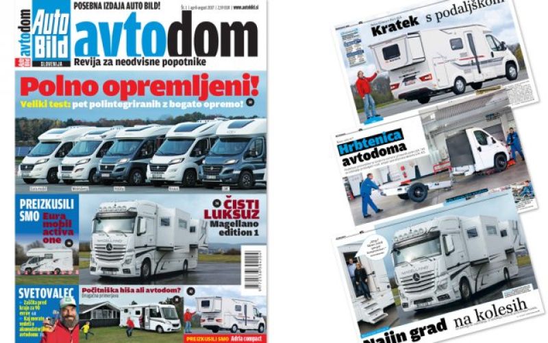 AUTO BILD Slovenija avtodom