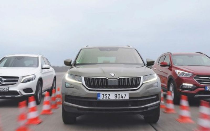 PRIMERJAVA: GLC, santa fe in kodiaq