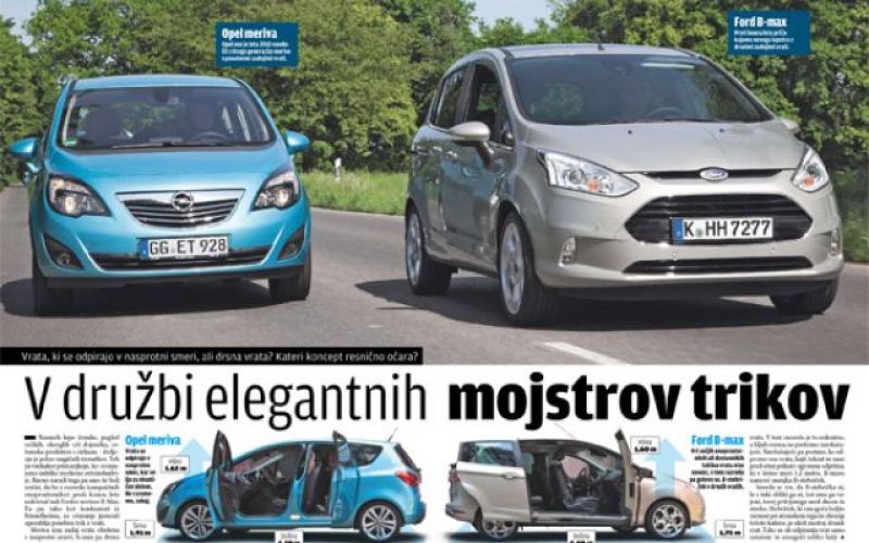 Novi B-max boljši od merive?
