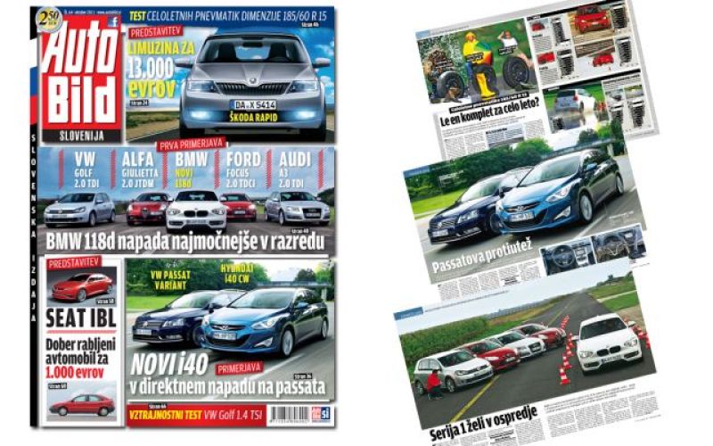 Auto Bild Slovenija - oktober 2011