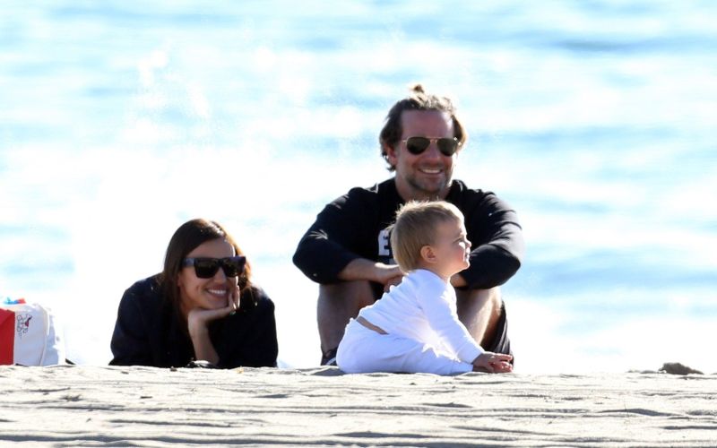 Bradley Cooper in Irina Shayk