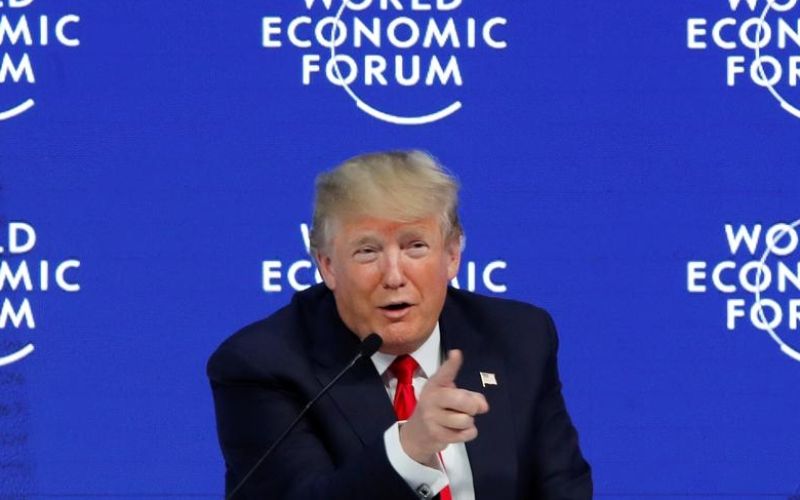 donald trump davos