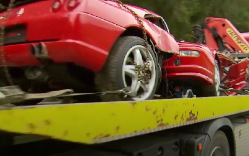 fornach, ferrari, prometna nesreča