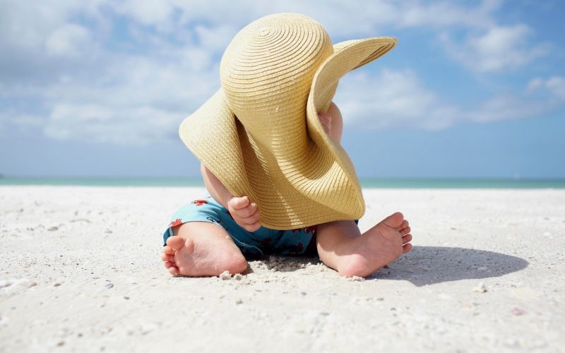 sonce, plaža