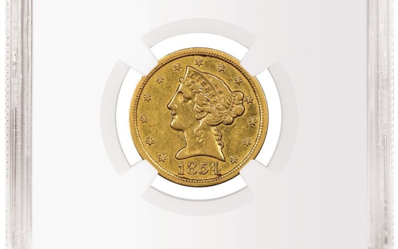 Liberty Head Half Eagle, kovanec