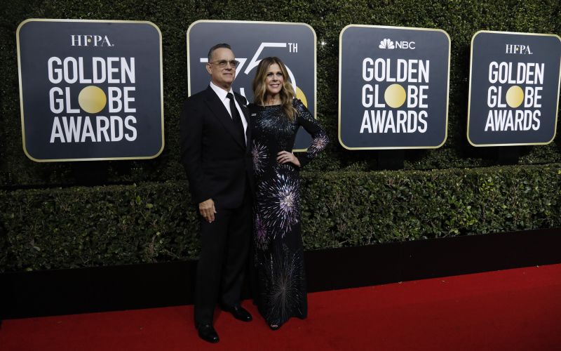 Tom Hanks in Rita Wilson