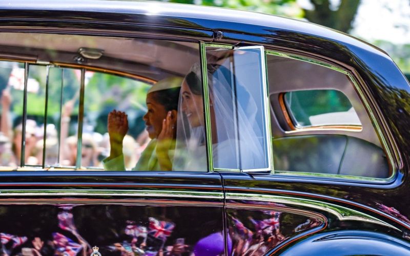Doria Ragland, Meghan Markle, Rolls-Royce.jpg