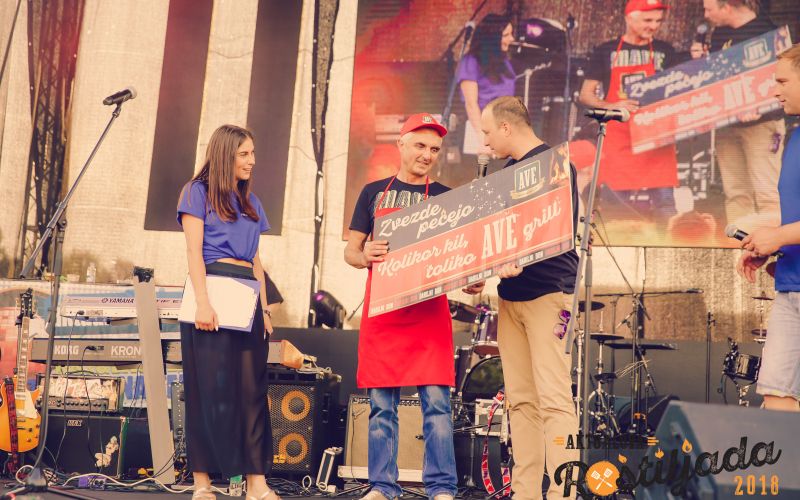 Aktualova Roštiljada, Zvezde pečejo