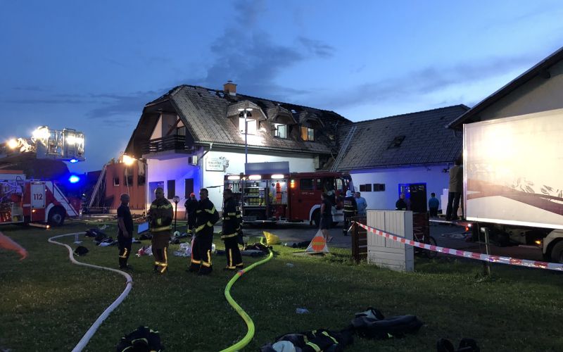 miklavške pekarne požar