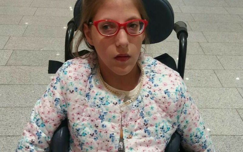 Zara Sivčević, cerebralna paraliza