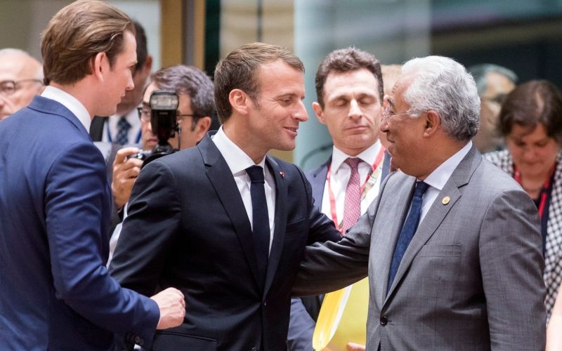 emmanuel macron, sebastian kurz, Antonio Costa.jpg