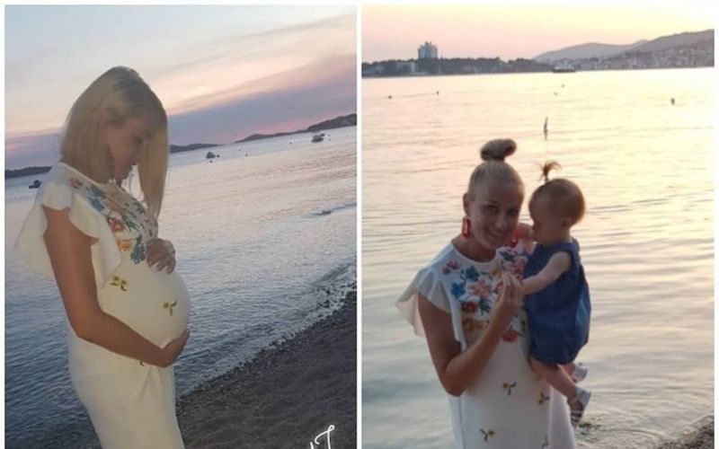 Sabina veit z dojenckom