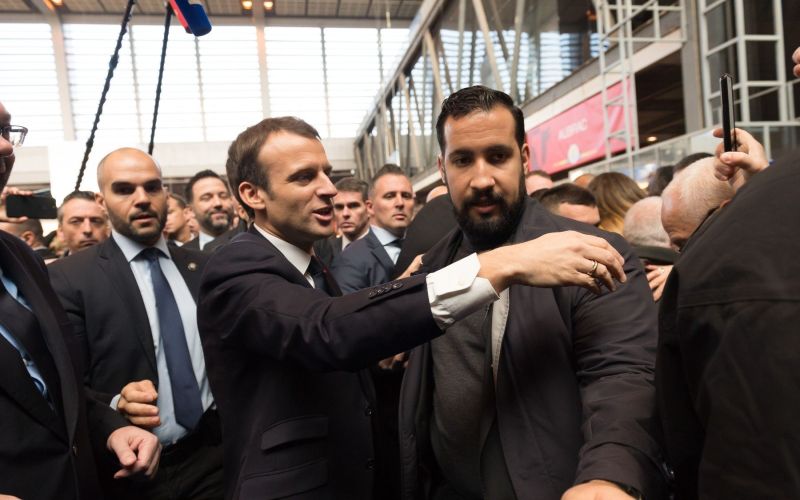 Emmanuel Macron, Alexandre Benalla.jpg