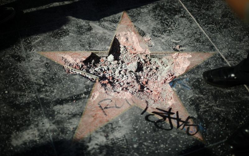 donald trump zvezda slavnih hollywood