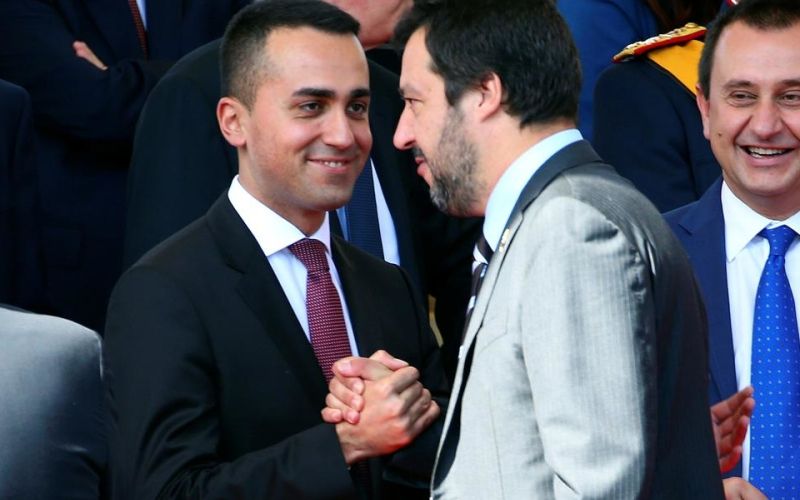 luigi di mao matteo salvini