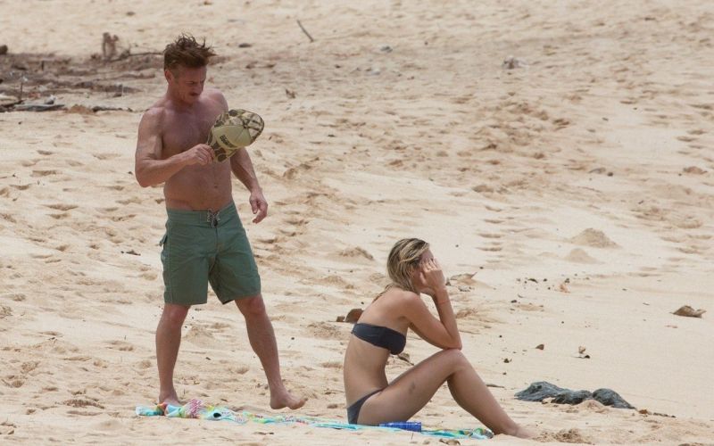 Sean Penn, Leila George