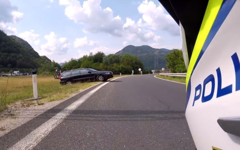 nemec, prekršek, globa, gorenjska avtocesta, priključek lipce