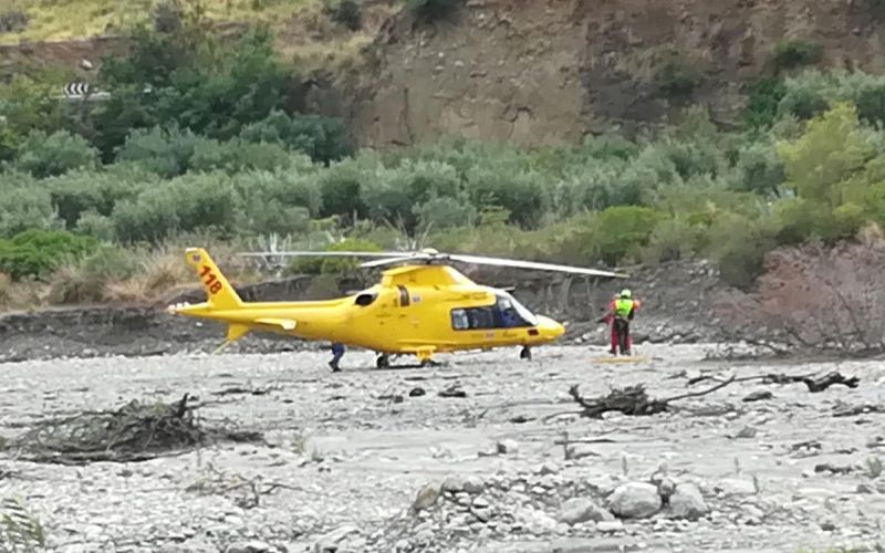 Raganello, helikopter, italijanski reševalci.jpg
