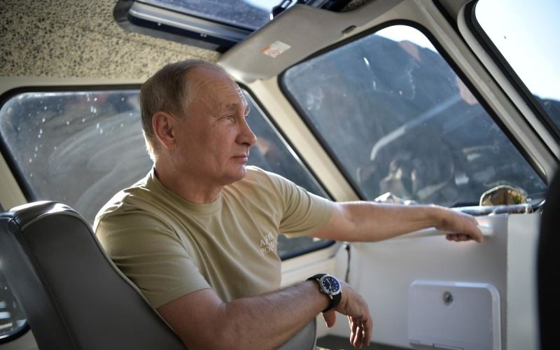 vladimir putin dopust