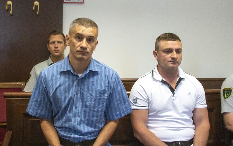 Karajić Edin (levo) in Alagić Jasmin