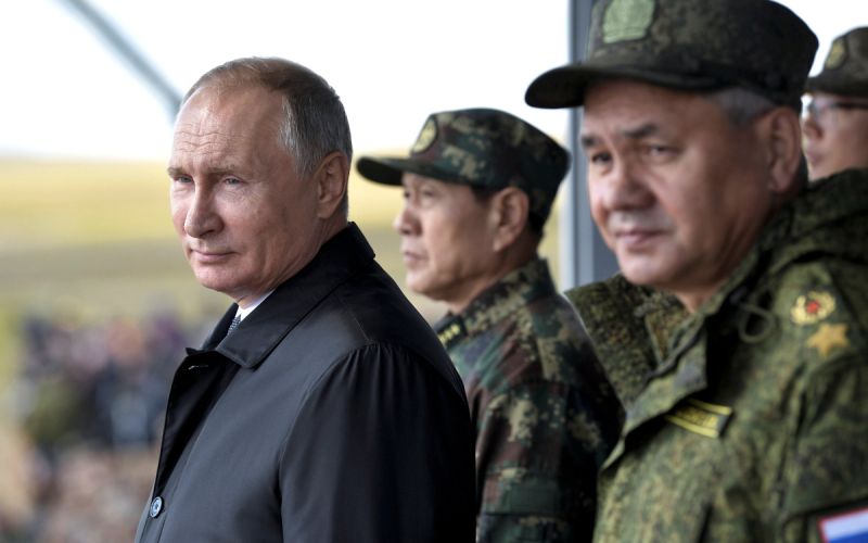 vladimir putin, sergej šojgu,