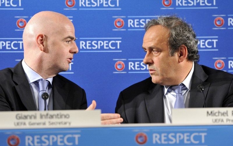 infantino, platini