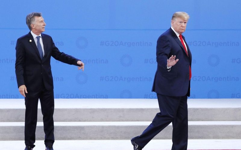 donald trump, Mauricio Macri.jpg