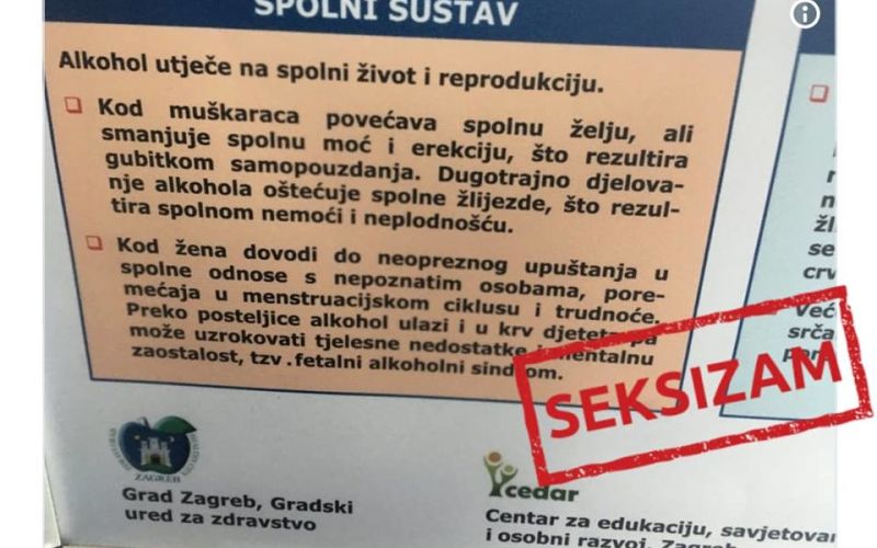 seksizem, plakati, zagreb