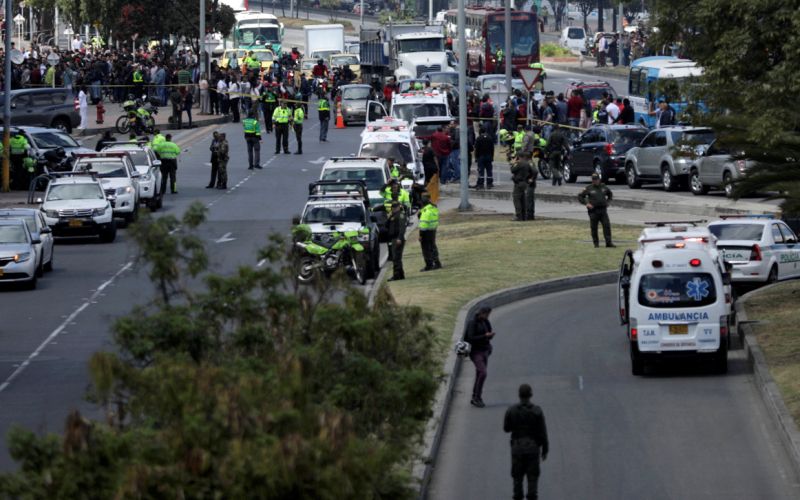 bogota, eksplozija