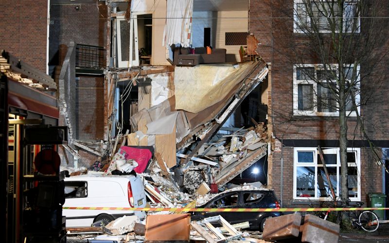 eksplozija plina, haag