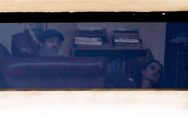 Angelina Jolie in Brad Pitt