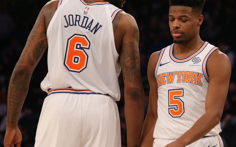 DeAndre Jordan in Dennis Smith Jr.