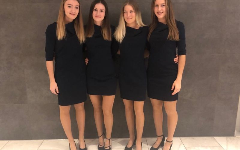 Fed cup ekipa 2019 Potočnik, Jakupović Radišič in Juvan.jpg