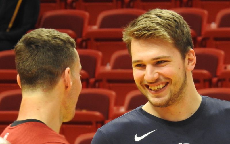 miami, dvoboj, slovenski navijači, luka doncic, goran dragič