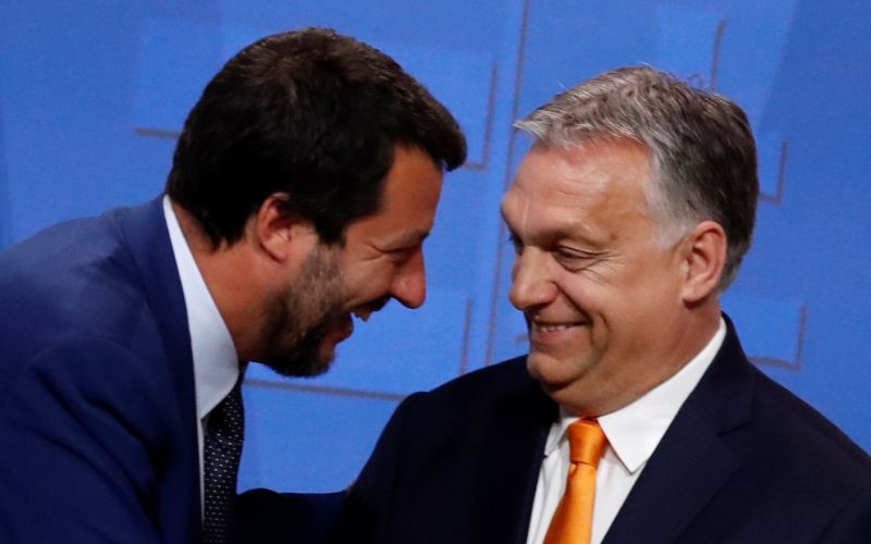 Matteo Salvini, Viktor Orban