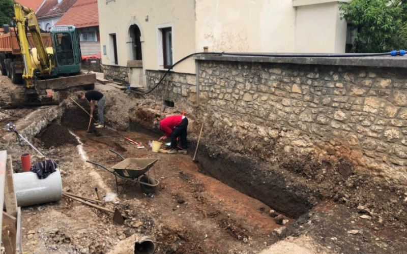poznoantični kovanec, črnomelj, arheološka najdba