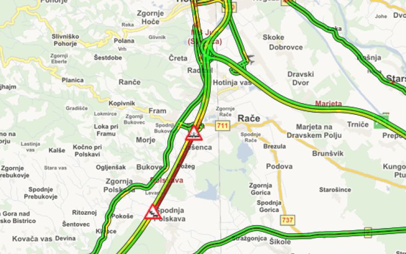 zastoj, fram, štajerska avtocesta