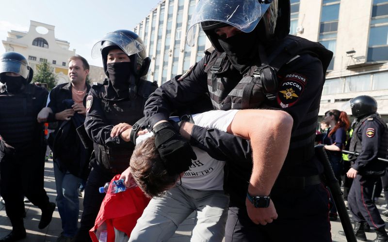 protesti, moskva