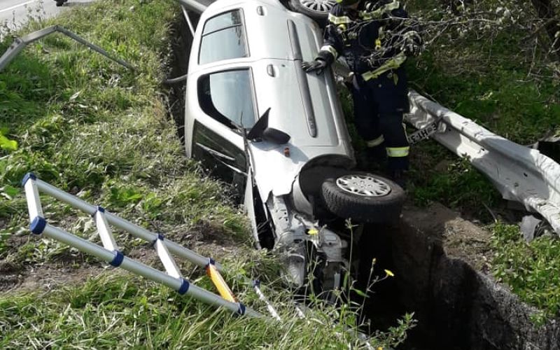 prometna nesreča log, sevnica