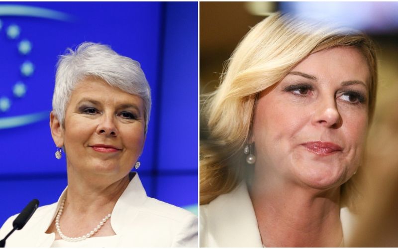 Jadranka Kosor in Kolinda Grabar-Kitarović