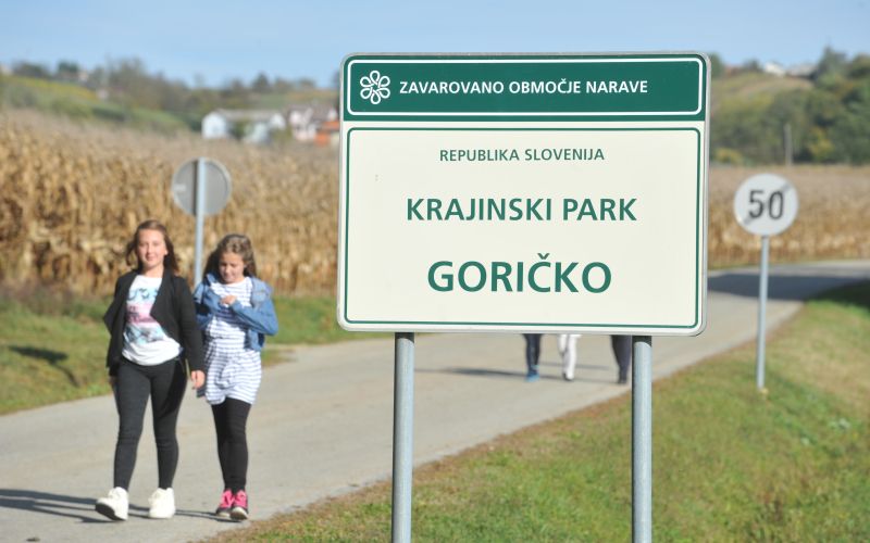Gerlinci, Krajinski park Goričko