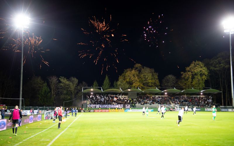 mura, olimpija, tribune, navijači