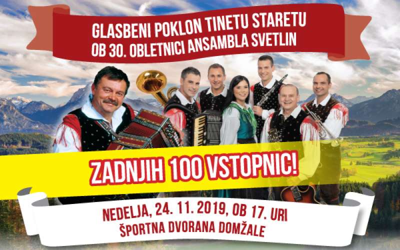 Zadnjih 100 vstopnic!