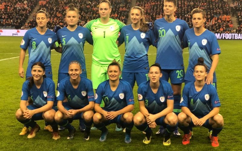 slovenska nogometna ženska reprezentanca, Nizozemska