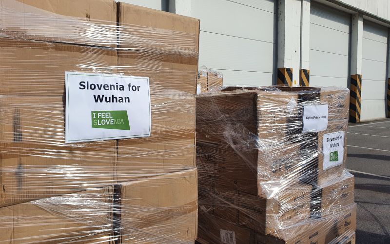 slovenija, kitajska, zaščitne maske