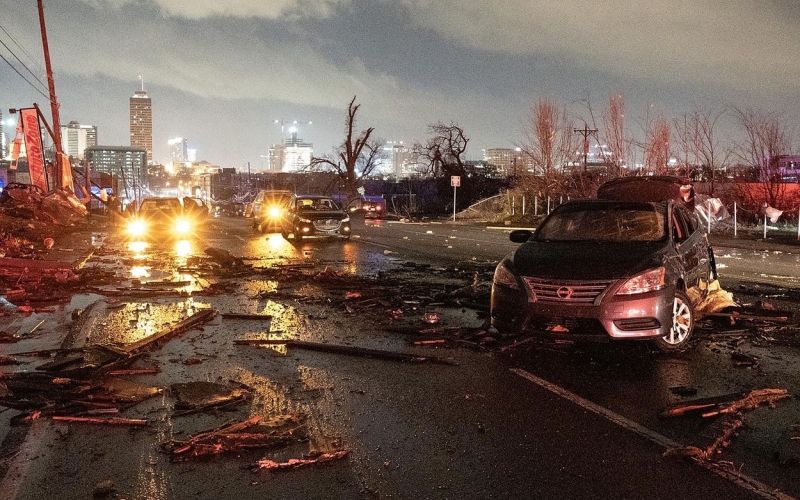 nashville, tornado
