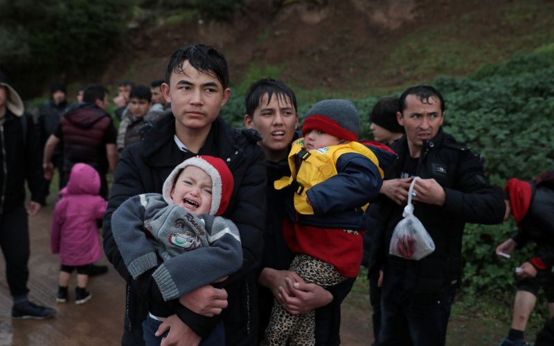 migranti, grško-turška meja, turčija, grčija
