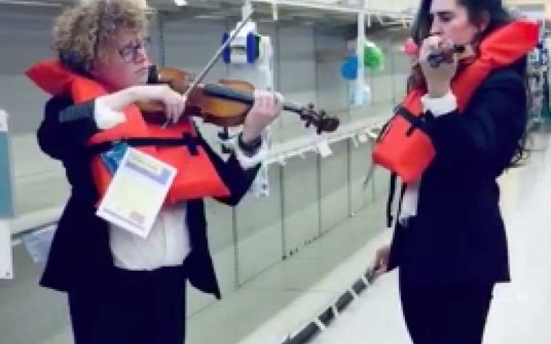 violinistki, koronavirus