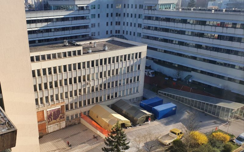 ukc ljubljana, vstopna točka