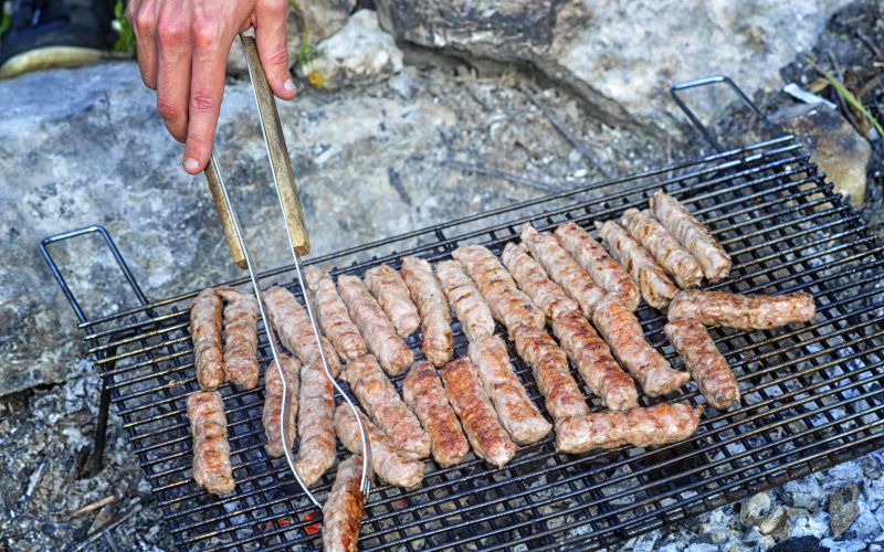 čevapčiči, piknik